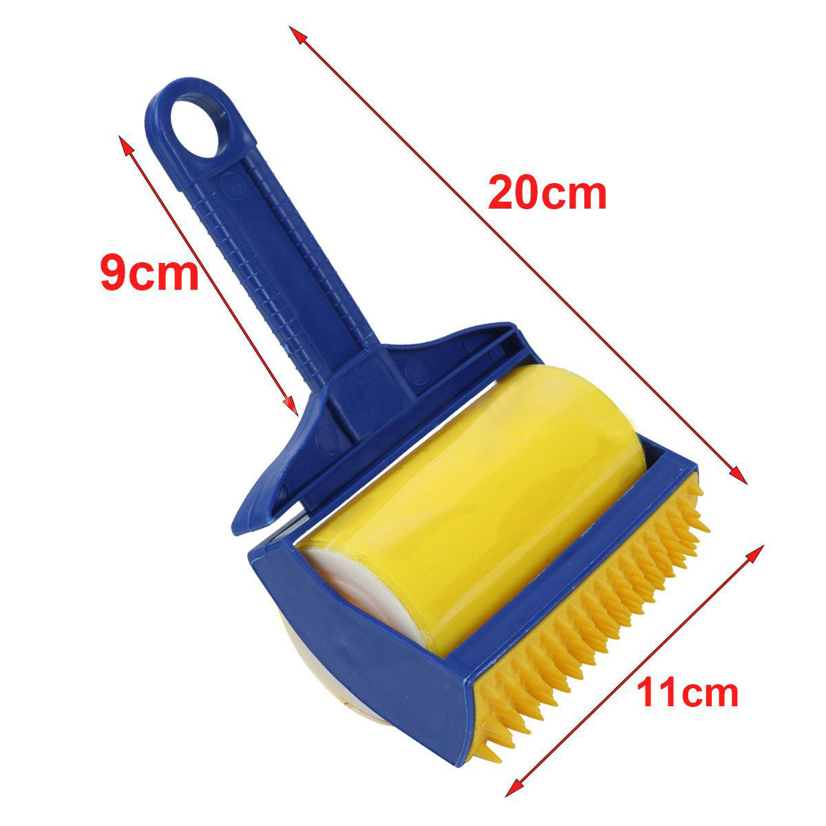 Reusable Rubber Sticky Buddy Pet Hair Remover Picker Cleaner Roller